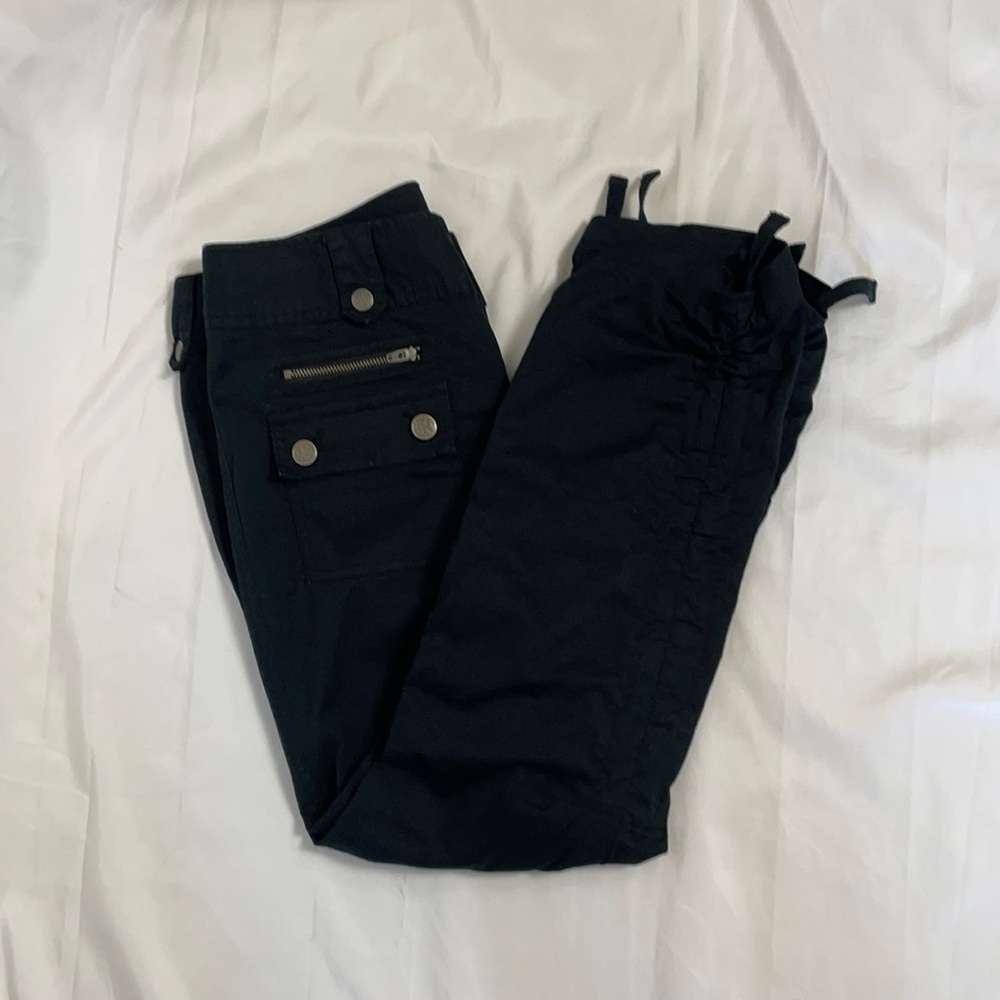 INC International Concept Black Petite Capri Sz4P